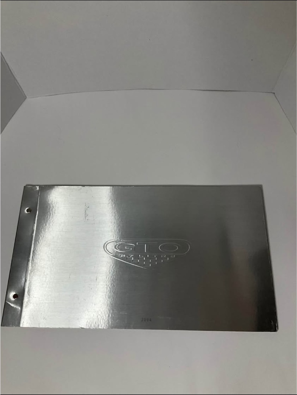2004 Pontiac GTO Large Prestige Sales Brochure Silver  - Original